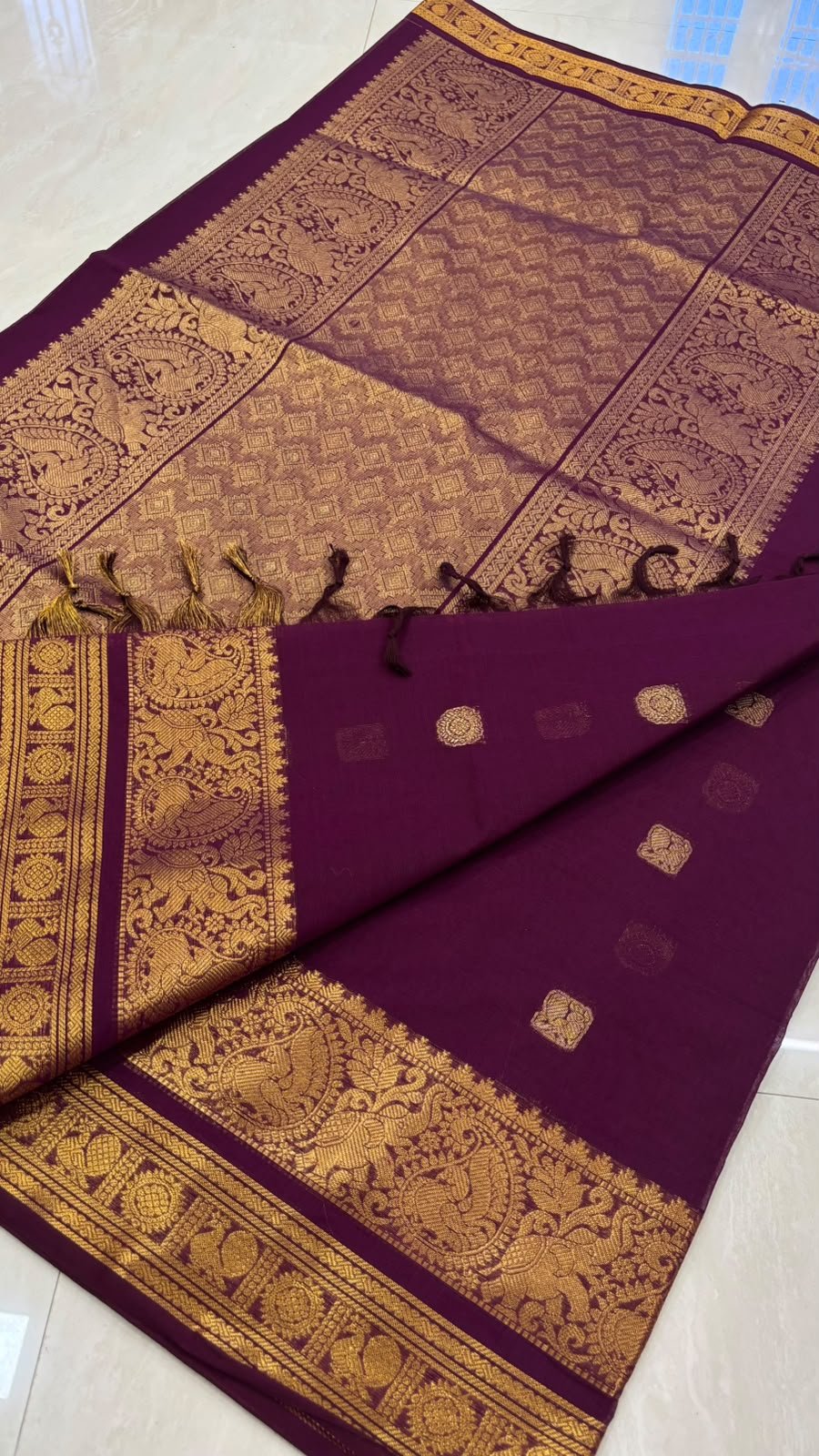 LUXURY KANCHI COTTON SAREES